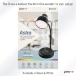 Groove Astra - LED Lamp with Wireless Charging Pad & Bluetooth Speaker