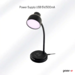 Groove Astra - LED Lamp with Wireless Charging Pad & Bluetooth Speaker